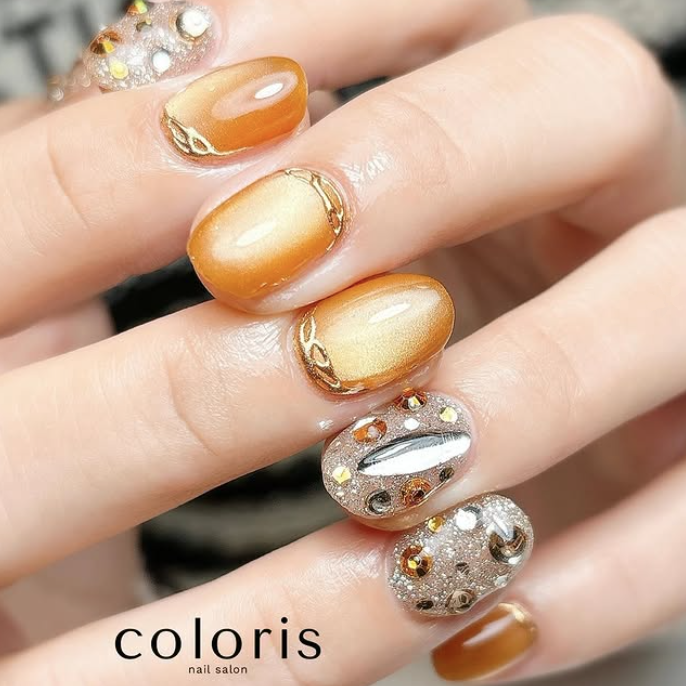 アート10本 - Nail Salon coloris -クロリ- 赤坂