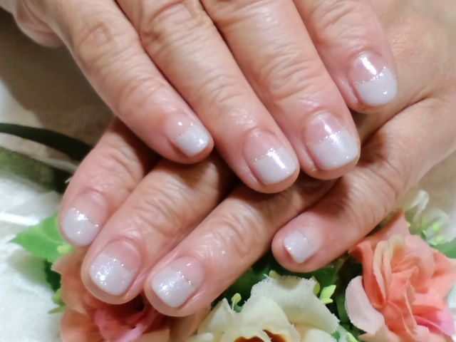 レイヤードカラーのフレンチ風