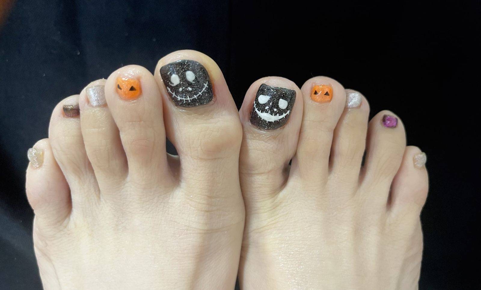 ハロウィンネイル