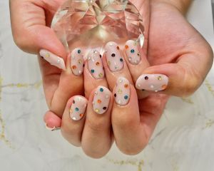 カラフルストーンドット