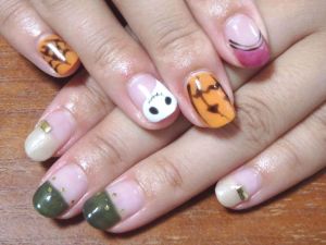 HALLOWEENネイル