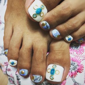夏！海！フットネイル