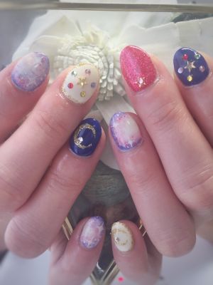 セーラームーンネイル
