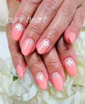 春パルテルフラワーネイル