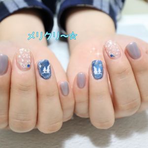 クリスマスネイル