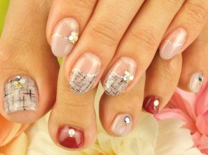 Set割　ツイードネイル