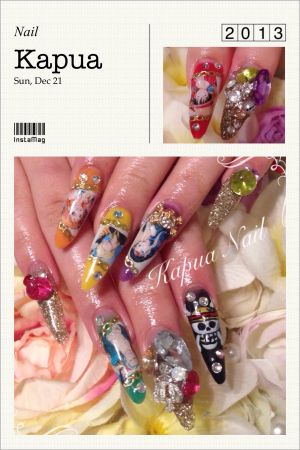 痛スカルプネイル